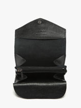 Coin Purse Leather Etrier Black etincelle irisee EETI5018-vue-porte