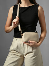 Sac Bandouli�re Tradition Cuir Etrier Beige tradition ETRA141S-vue-porte